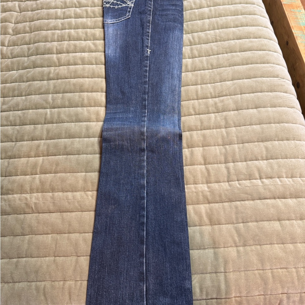 Cowgirl Tuff Dark Blue Denim Jeans